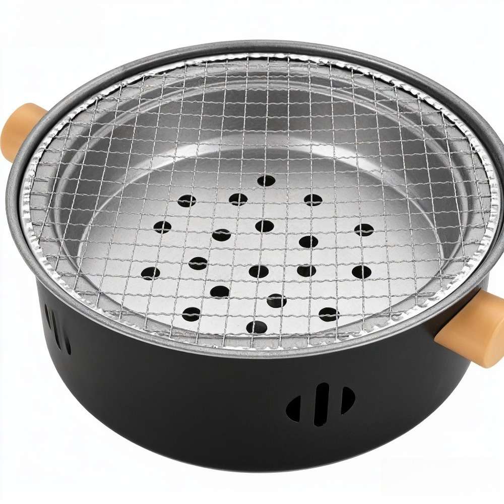 Barbecue Grill Color Glossy Black