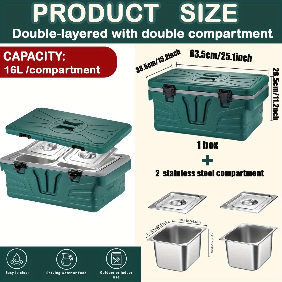 Refrigerator Capacity 9.5L*3