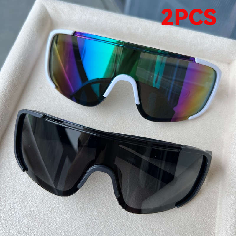 Cycling Glasses Color White Frame Orange Mercury  Black Frame Mercury
