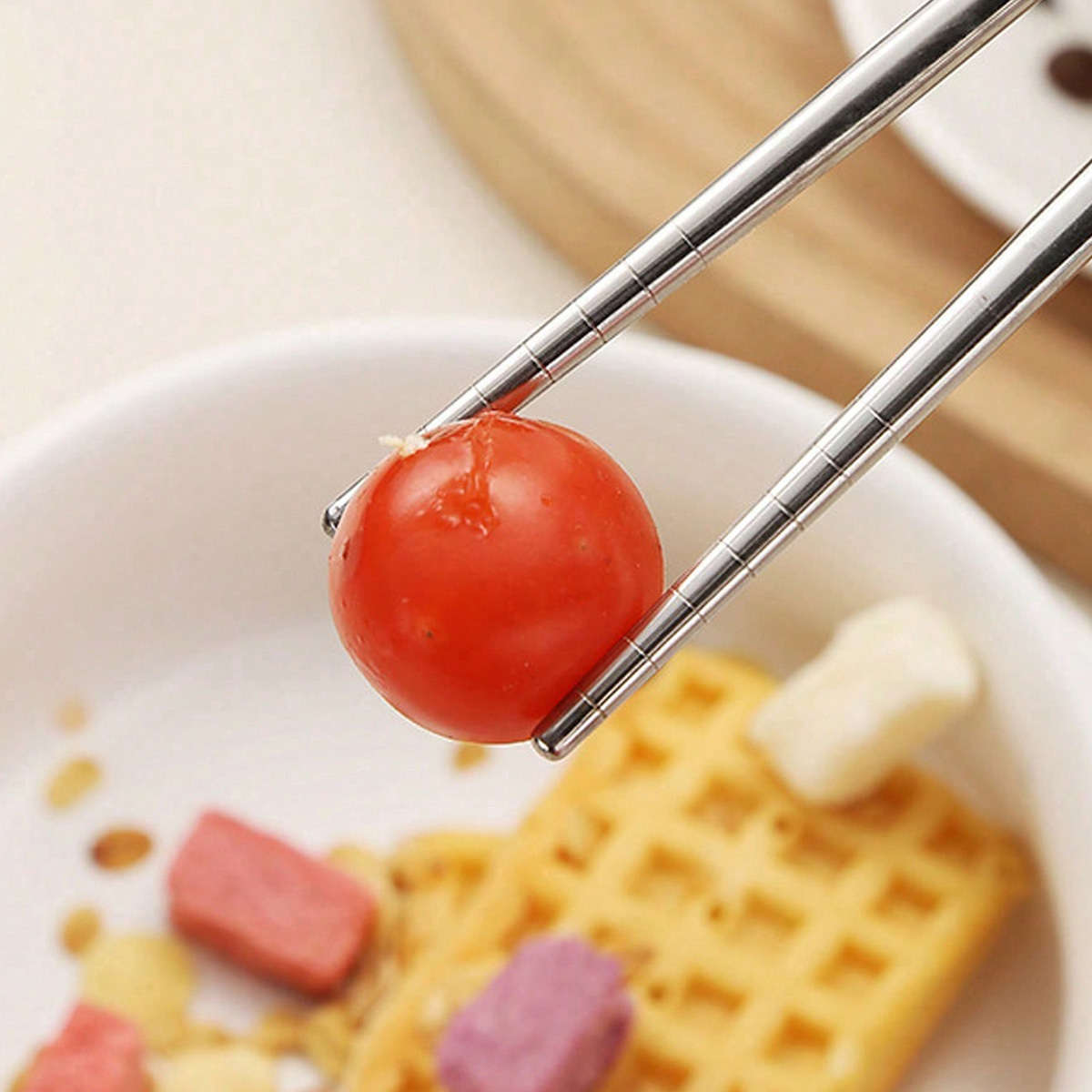 3pcs Stainless Steel Cutlery Set 3pcs Stainless Steel Flatware Set Portable Cutlery Set with