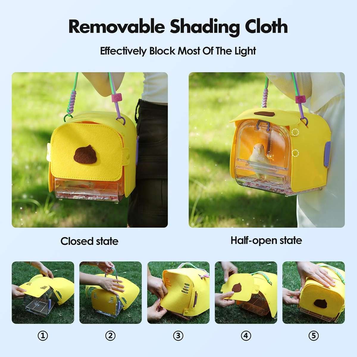 Birdcage Color Yellow Quantity5Pcs