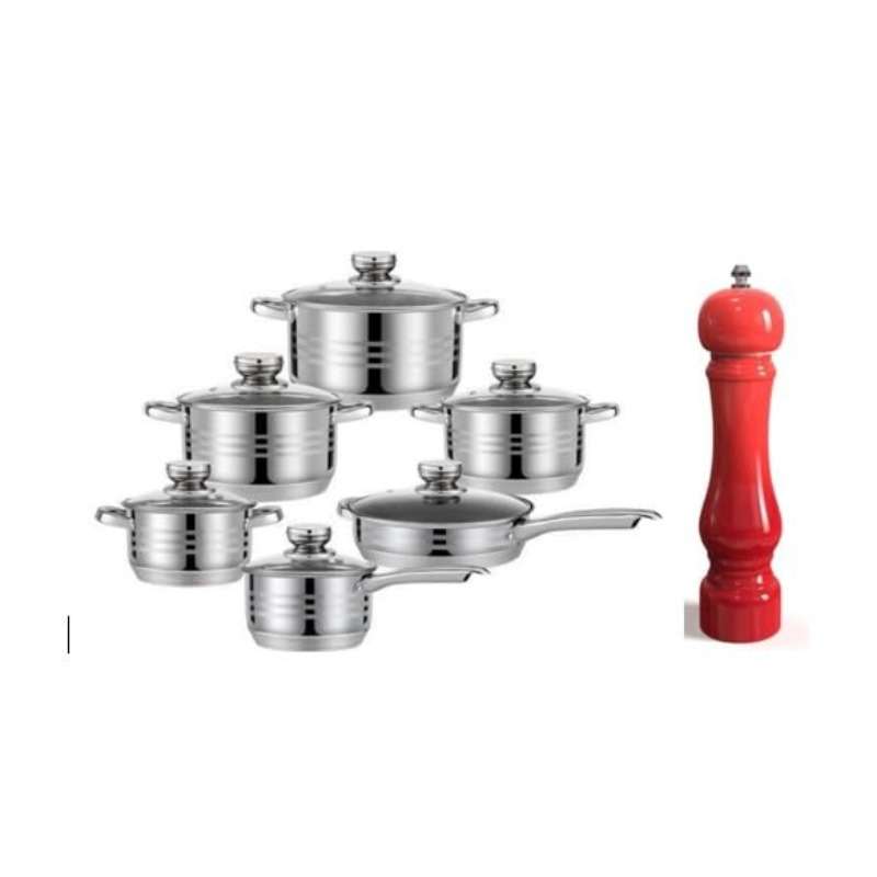 Cookware Pot Color Silvery
