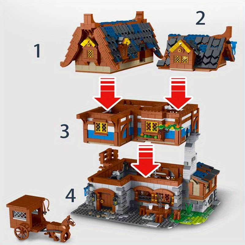 Building Toy Architectural Model Toy Set Model Mk 033002