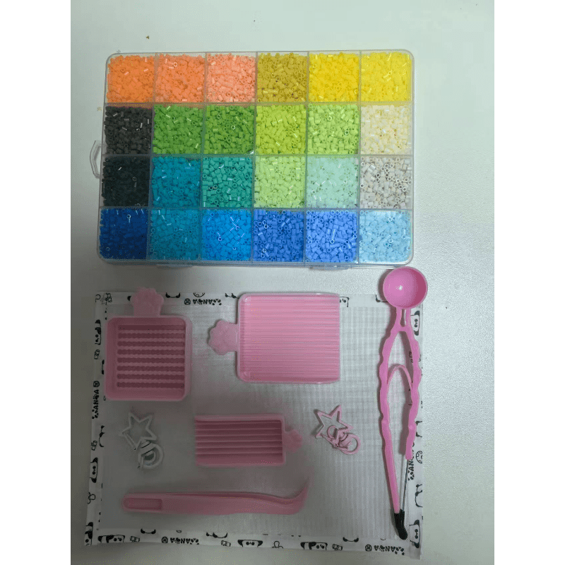 Perler Bead Set Plate No. 2  Tool Set