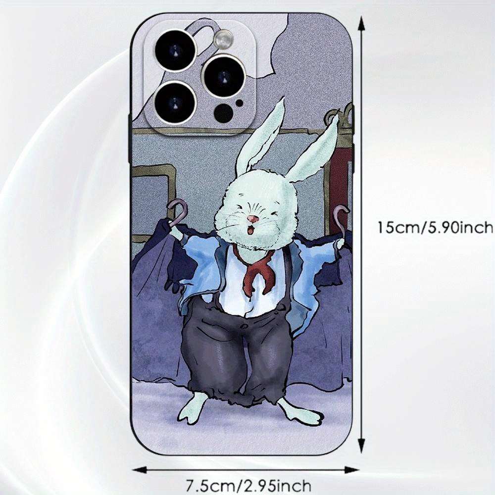 1Pc Black For iPhone 16 Plus TPU Flexible Design Phone Case