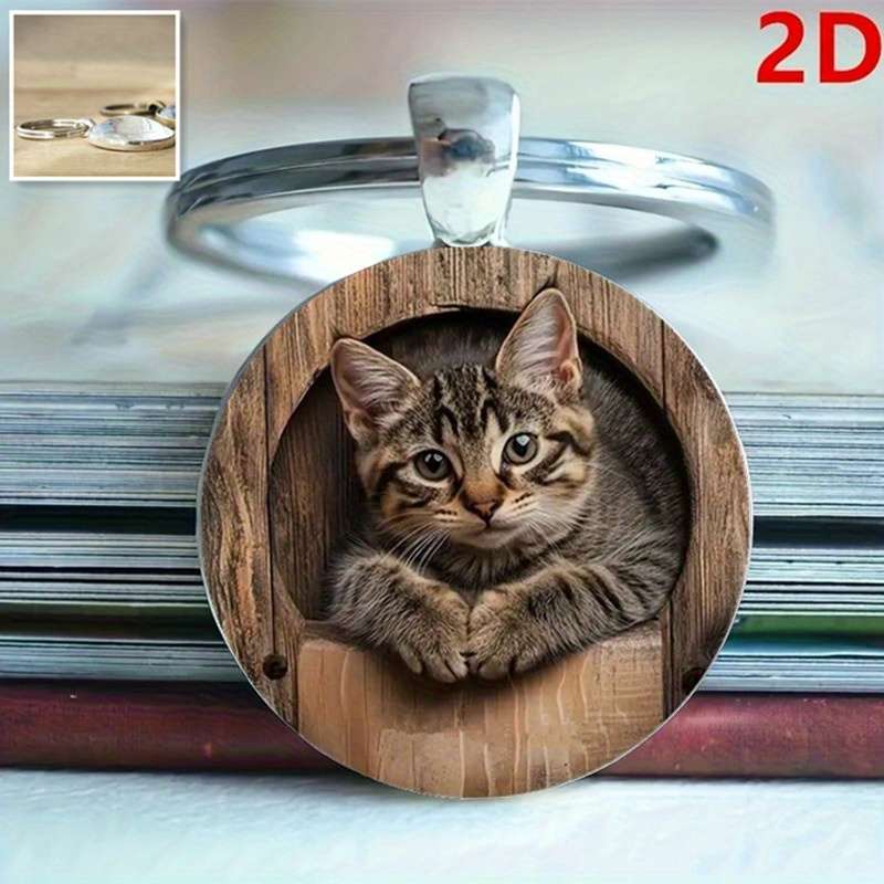 Keychain Ornament Color Silvery