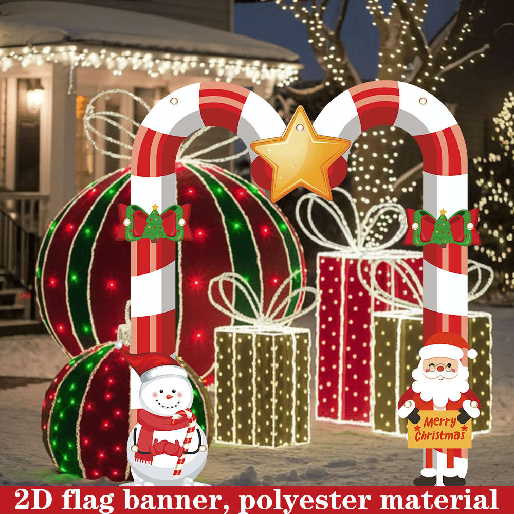 Christmas Decorations Size 180Cmx200Cm 70.8Inx78.7In Material Polyester