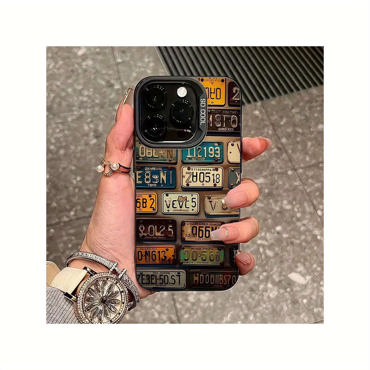 Black For iPhone Phone Case