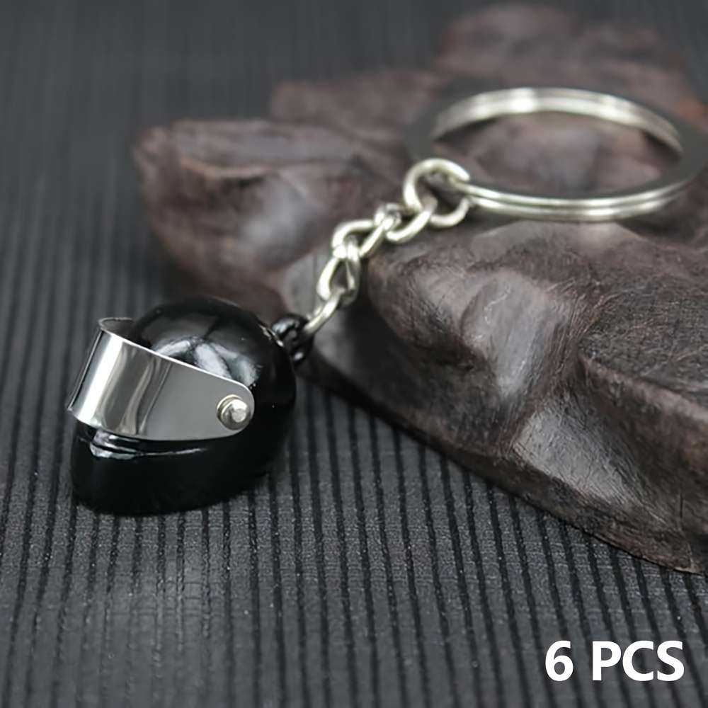 Keychain Ornament Color White Quantity6 Pieces