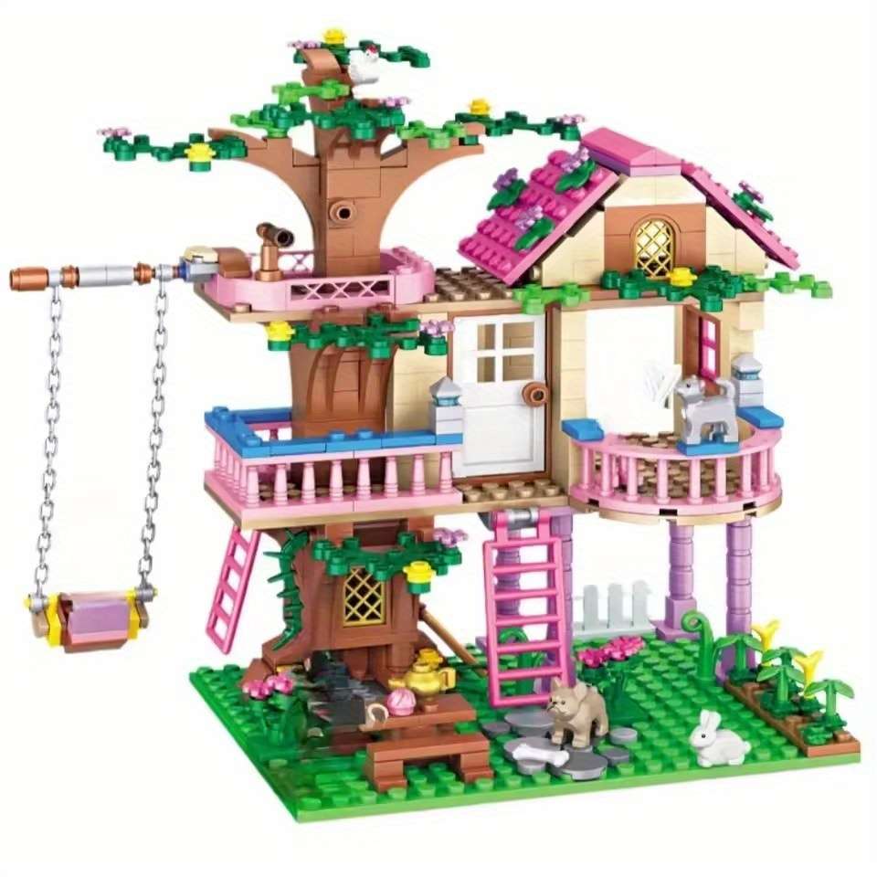 3D Building Model Puzzle Set Quantity 504Pcs