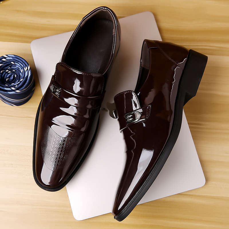 Mens Leather Shoes Color Brown Sizeuk 10