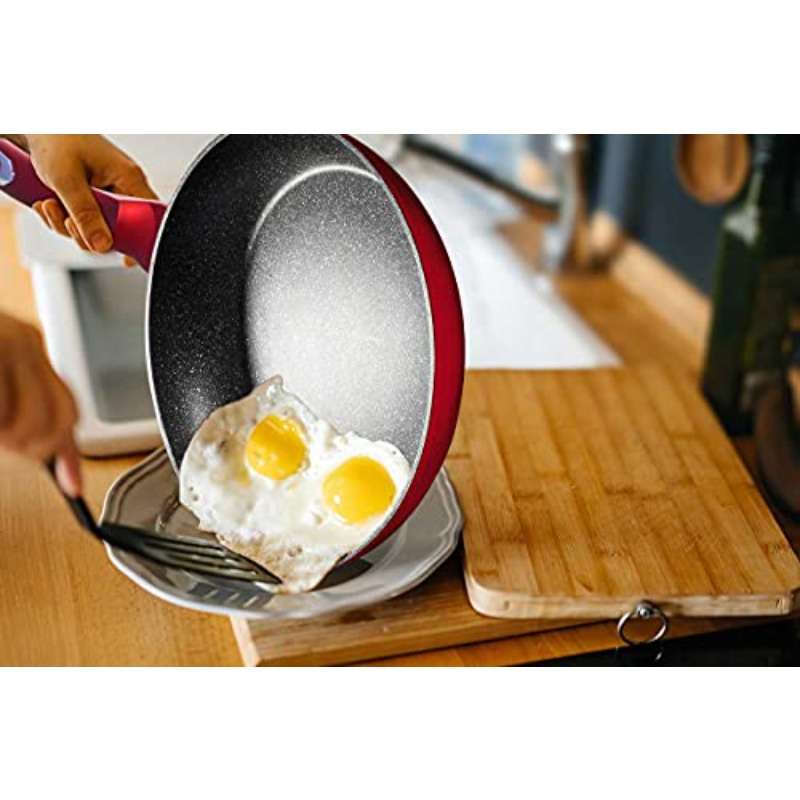 Cookware Pot Color Burgundy