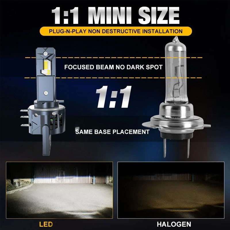 Car Lights Color 2Pcs H15