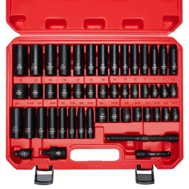 Repair Tools Color 38 Impact Socket Set