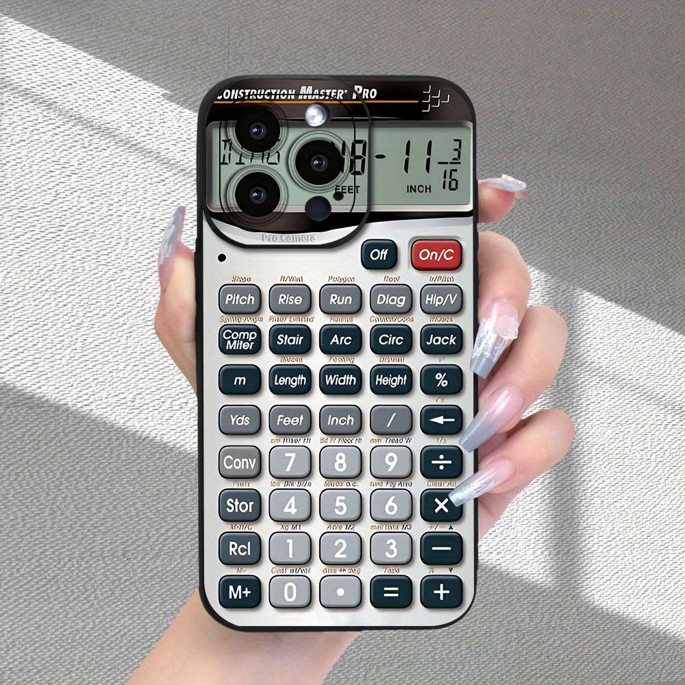 1Pc Black For iPhone 16 Pro Max Phone Case Phone Cover