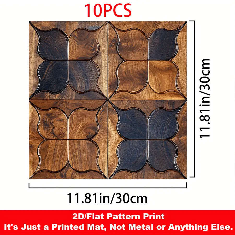 Self Adhesive Floor Stickers 11.81X11.81In30Cm