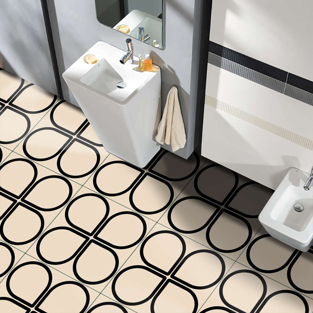 Self Adhesive Floor Stickers 30.030.0Cm 5Pcs