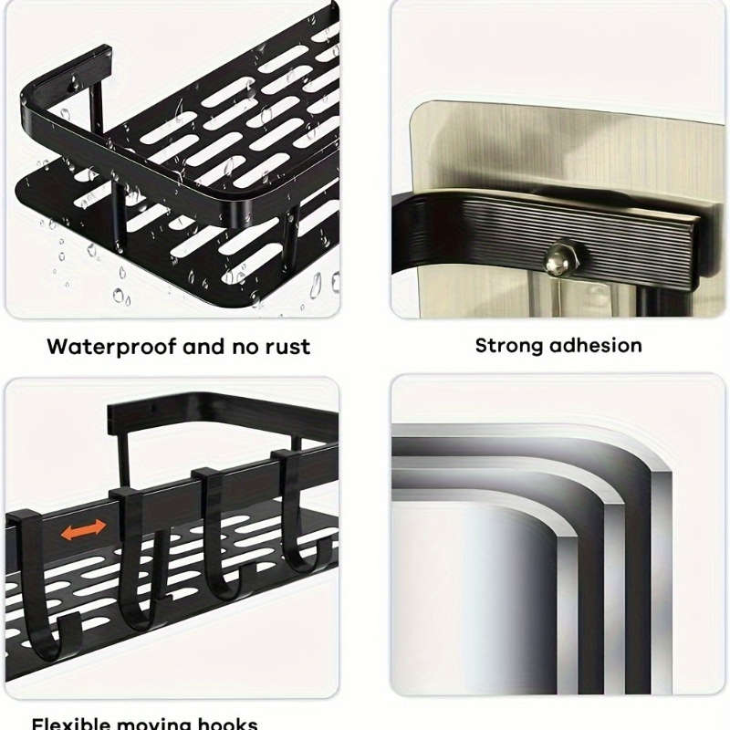 Bathroom Storage Rack Items 2 Piece Set