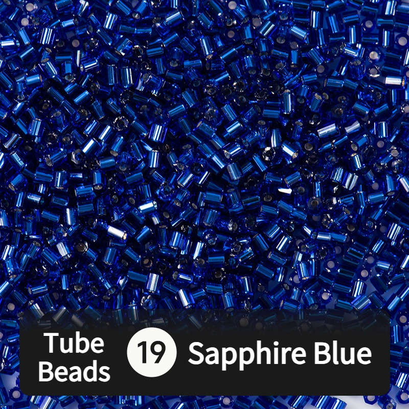 Perler Bead Set Created Sapphire Blue