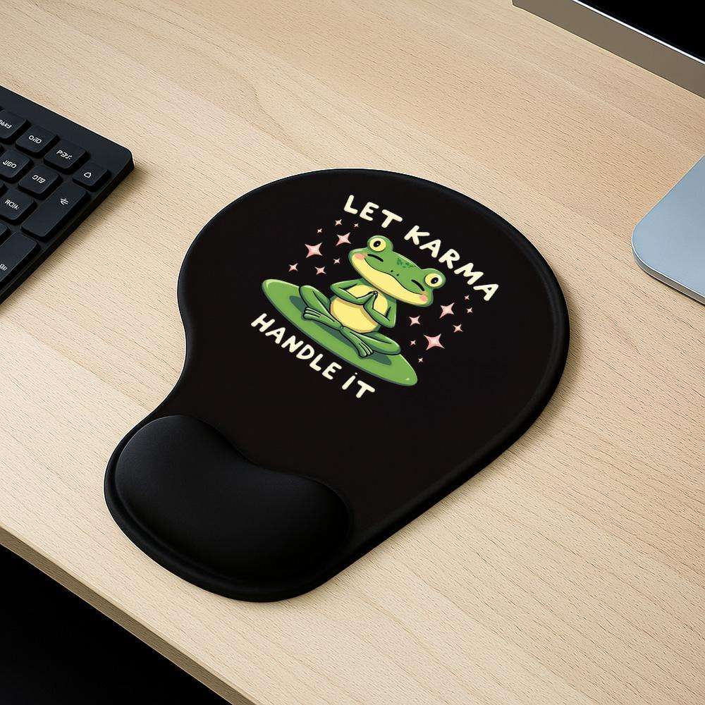 HeavyDuty HighPrecision Anime Frog Mouse With Meditating For Graphic Designers