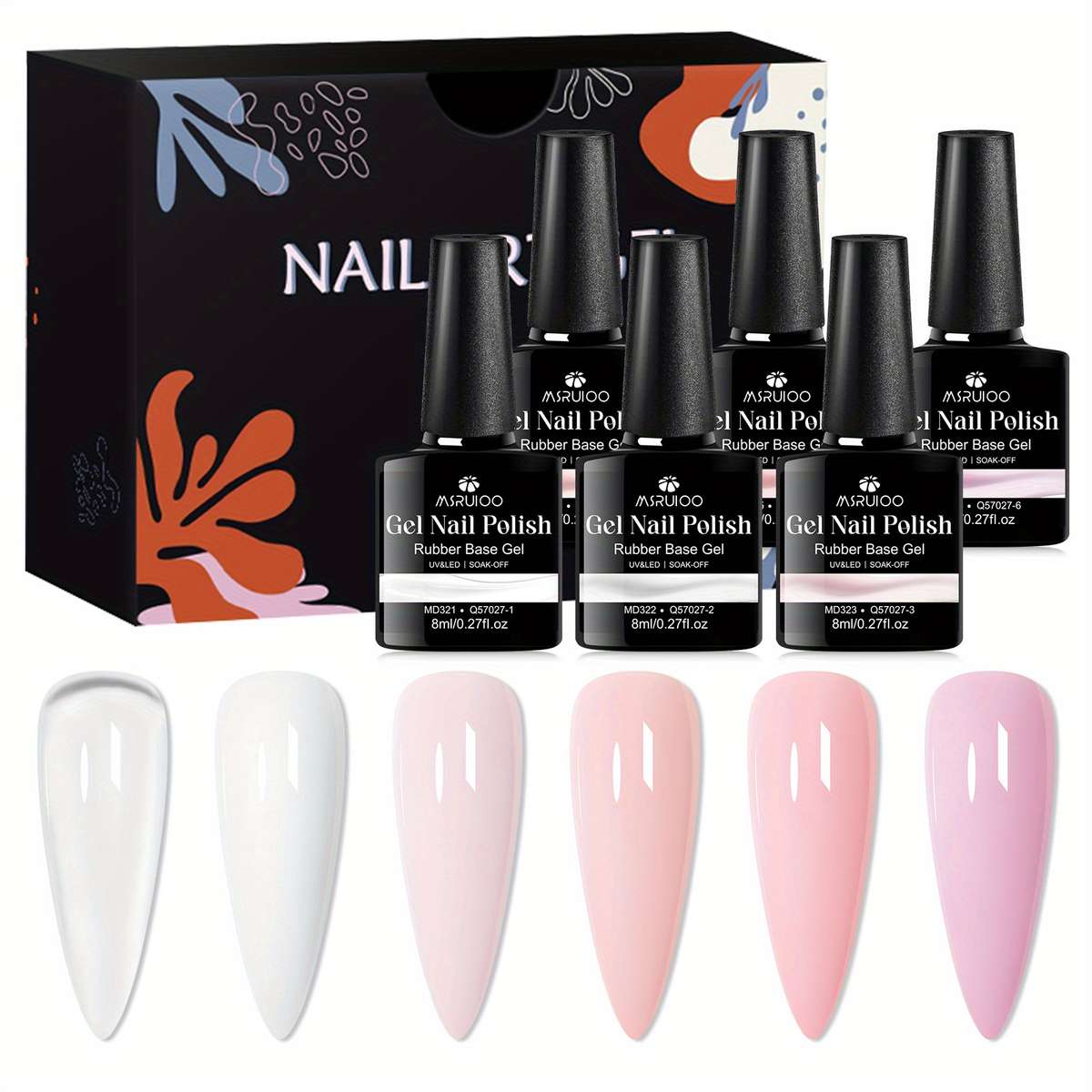 Nail Polish Color 6Pcs