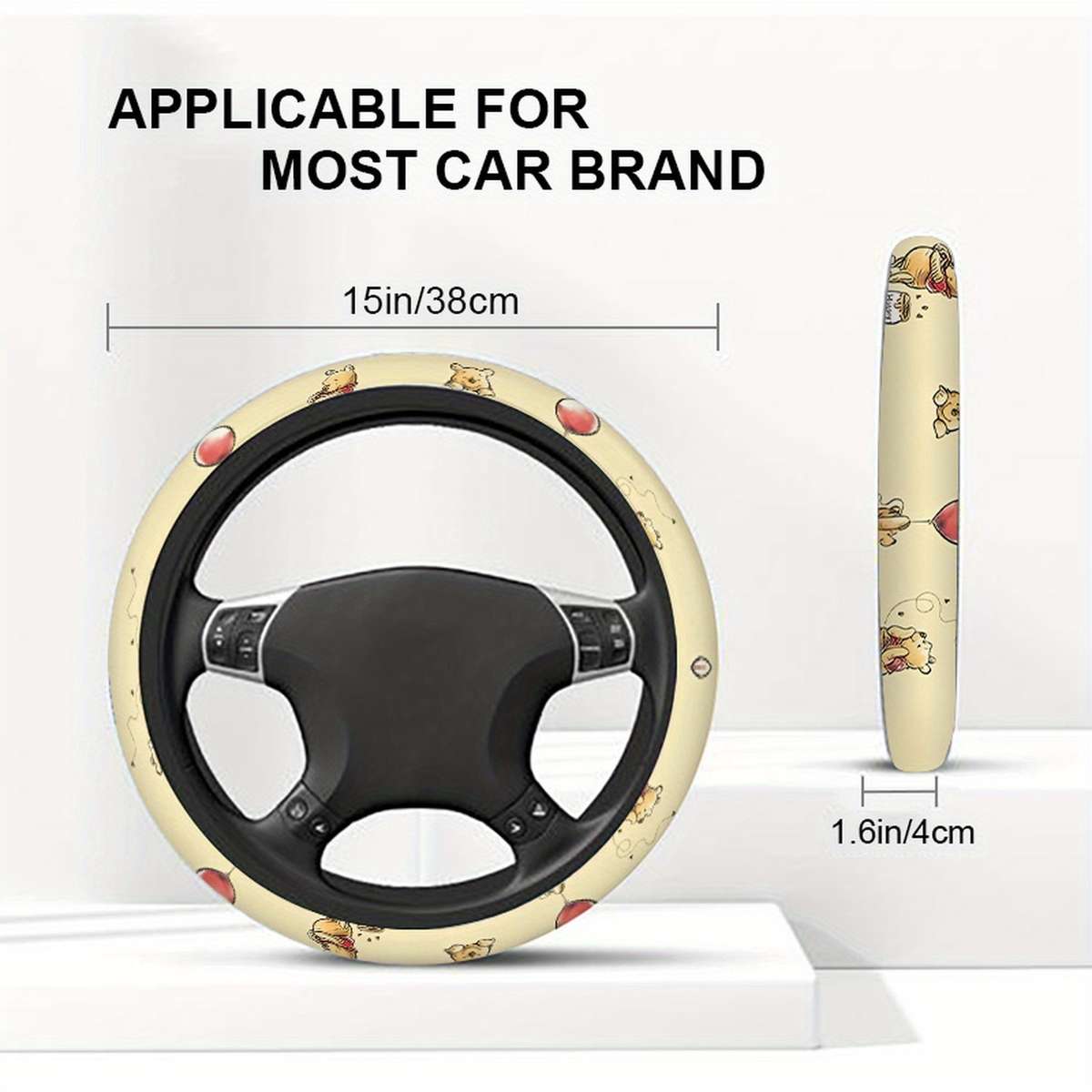 Car Steering Wheel Cover