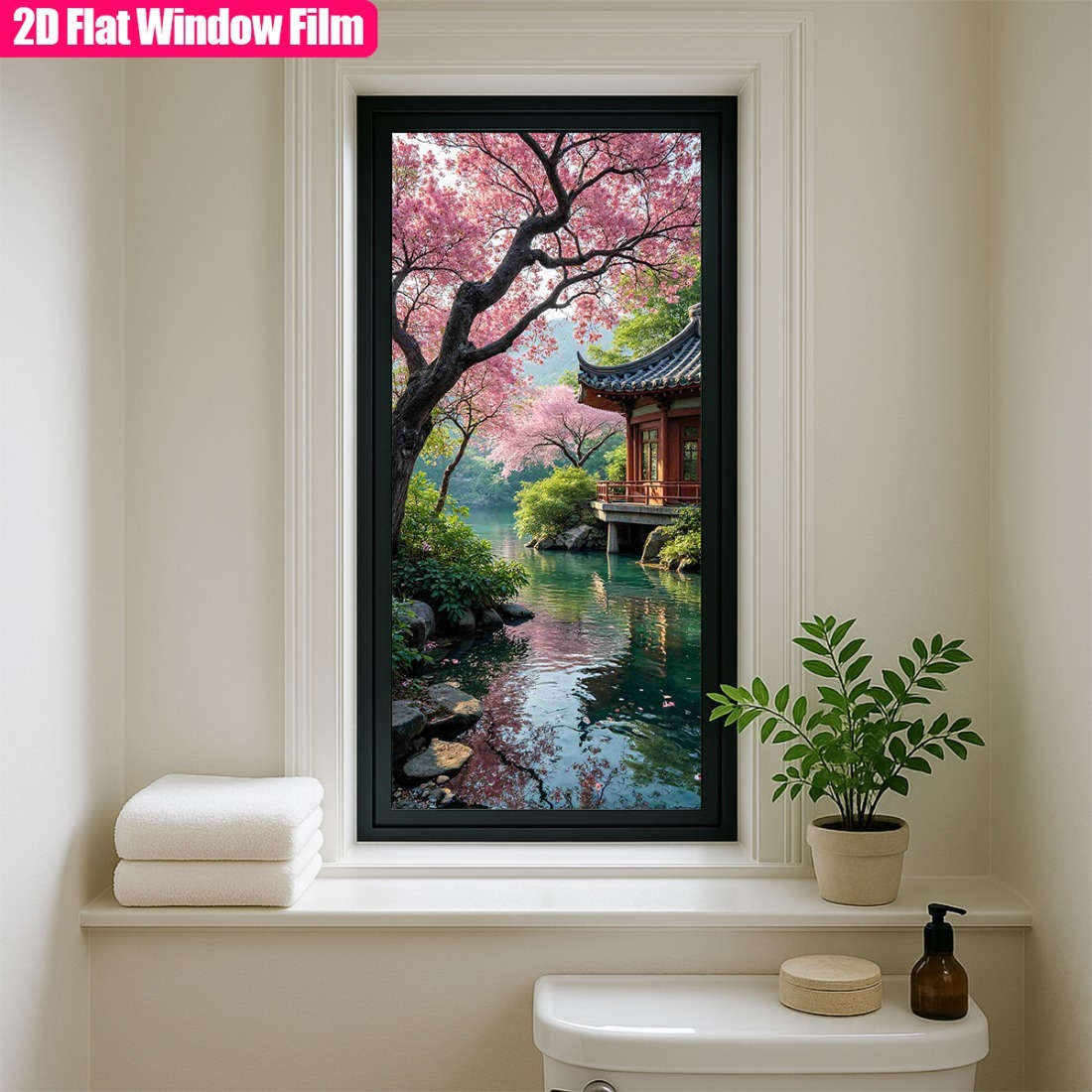 Window Stickers Size 45X100Cm17.7X39.3Inch