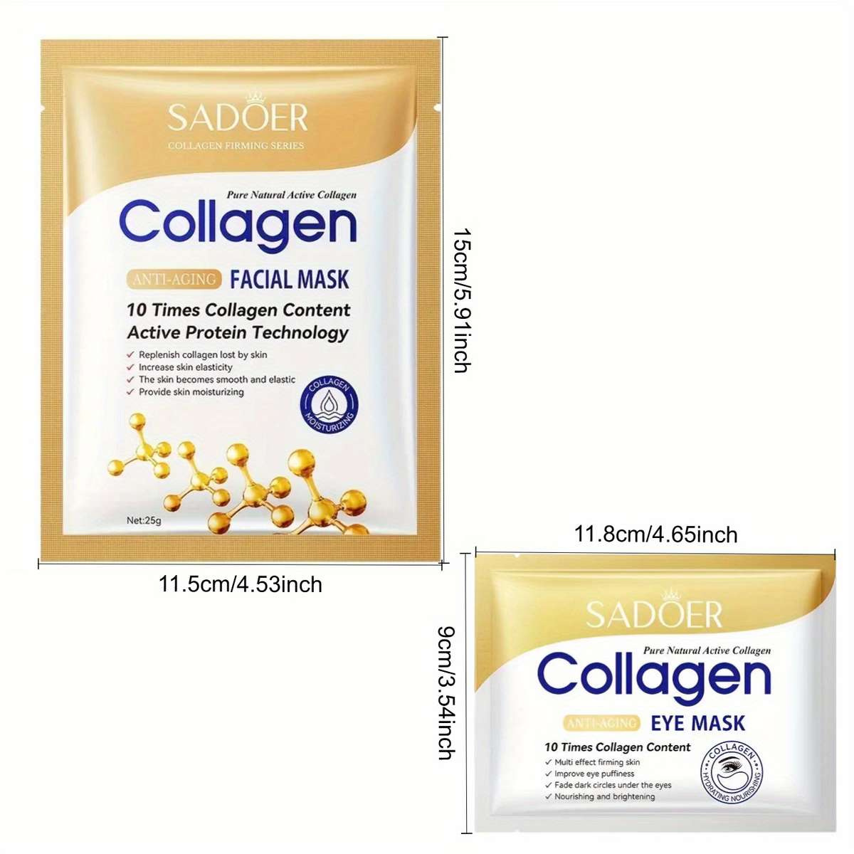 Facial Mask Quantity 10 Pcs  5Pcs Facial Mask   5Pc