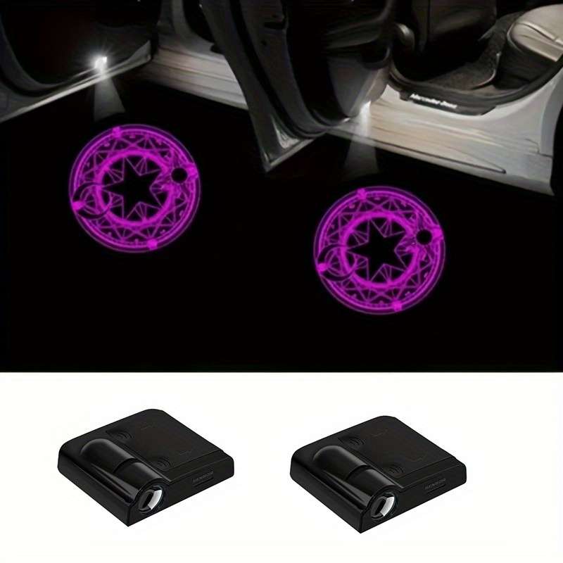Car Lights Color 2Pcsblack