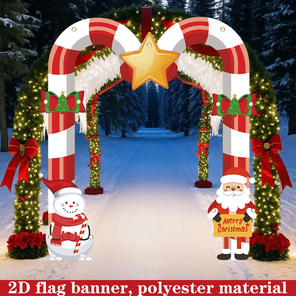 Christmas Decorations Size 180Cmx200Cm 70.8Inx78.7In Material Polyester