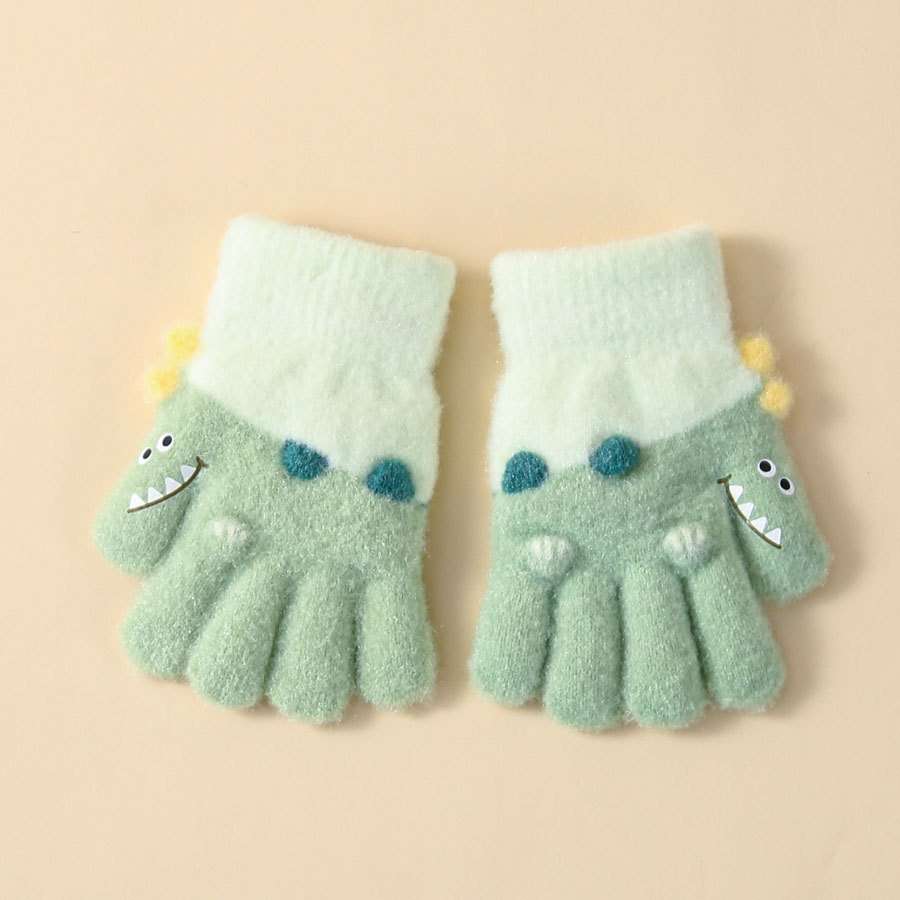 Winter Gloves Color Yellow Size 2 To 5Y