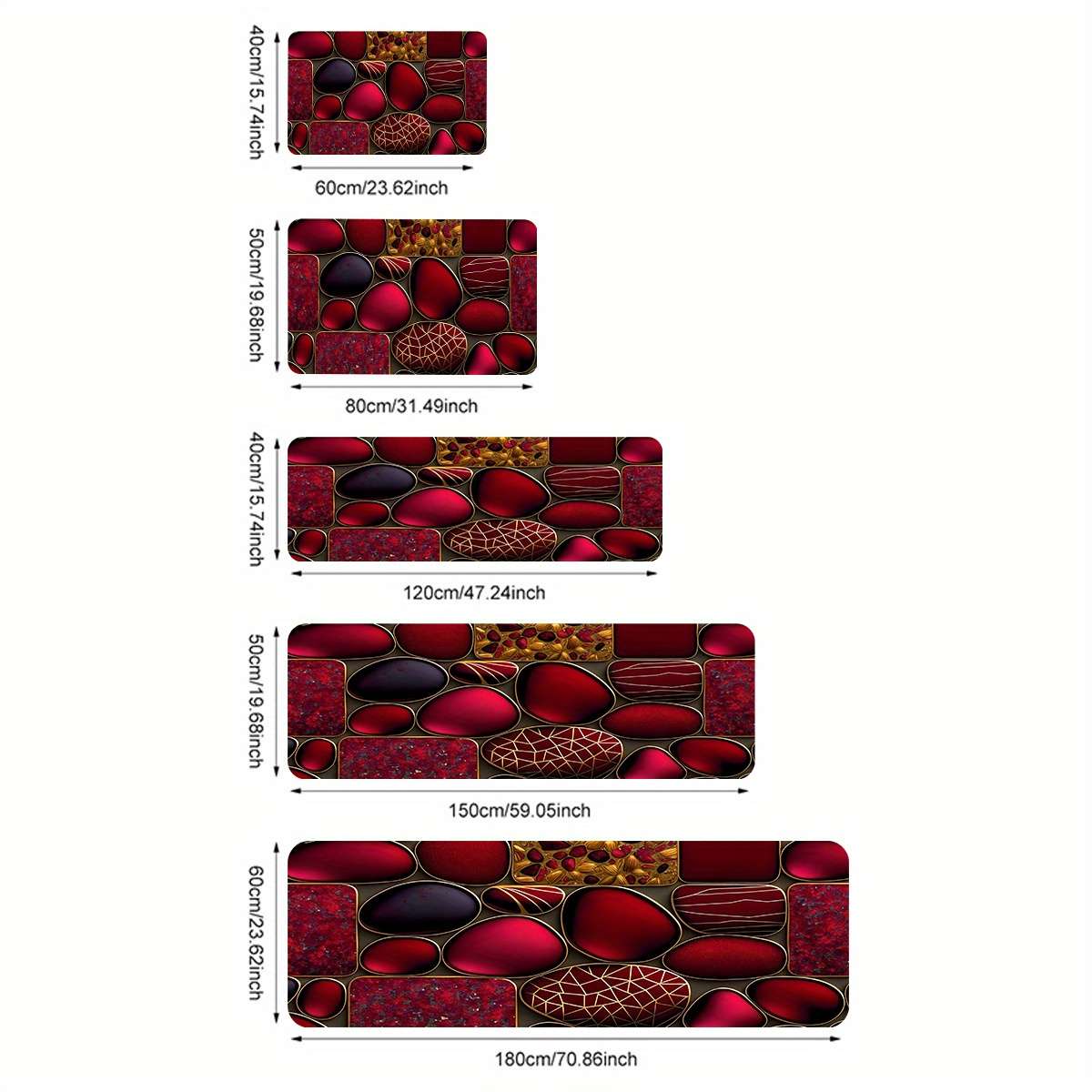 Floor Mats Size 20X3 50X80Cm
