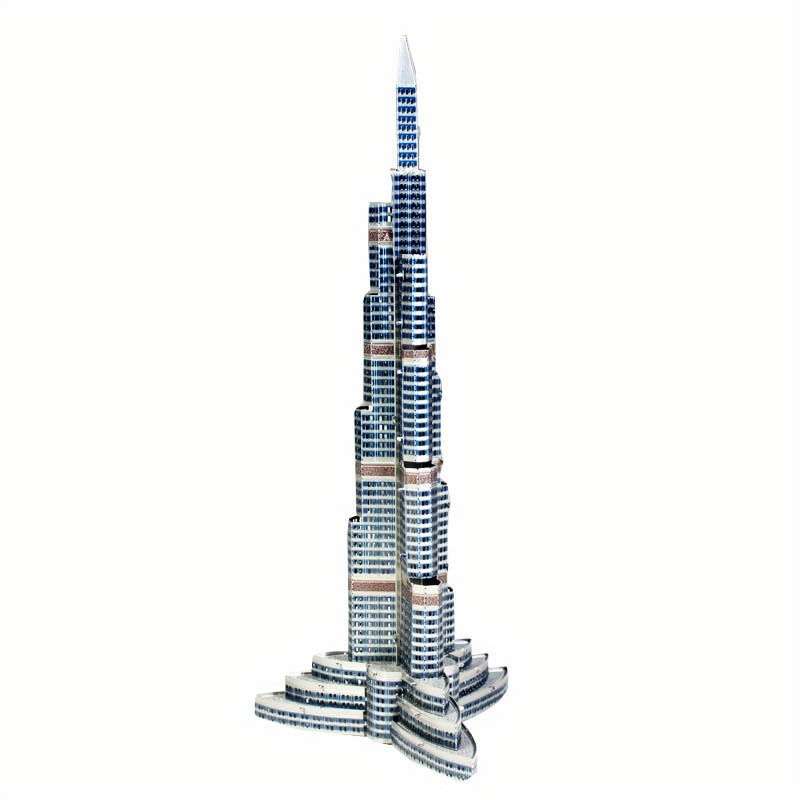 Building Toy Architectural Model Toy Set Color Silvery