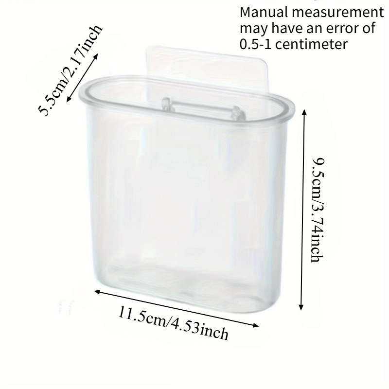 Bathroom Storage Rack Color Transparent Quantity2Pcs