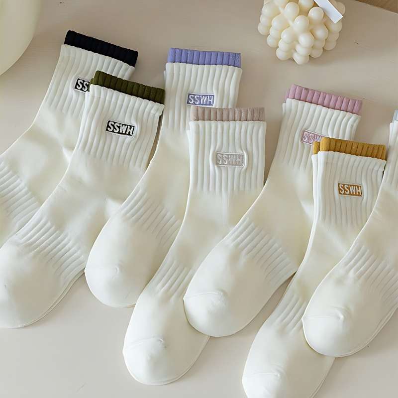 Women S Socks Color Random Color Quantity 5Pairs