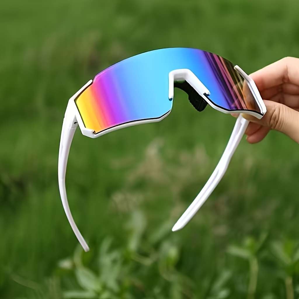 Cycling Glasses Color White Frame White Mercury
