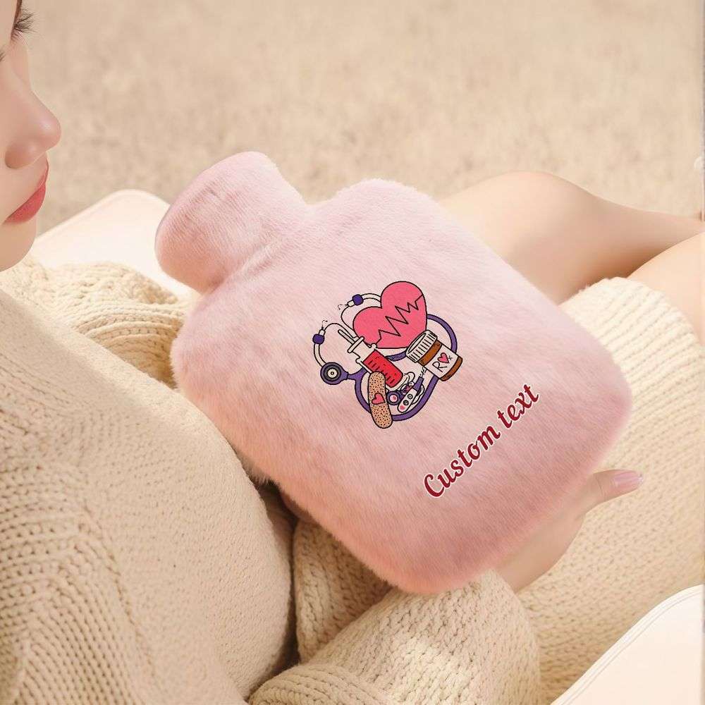 Hot Water Bottle Pink
