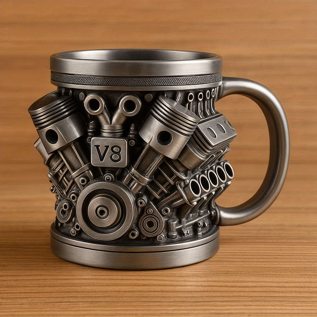 Water Cup Color V8 Silvery