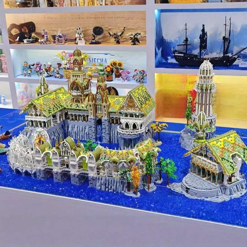Building Toy Architectural Model Toy Set Model Bk 33241 3950Pcs