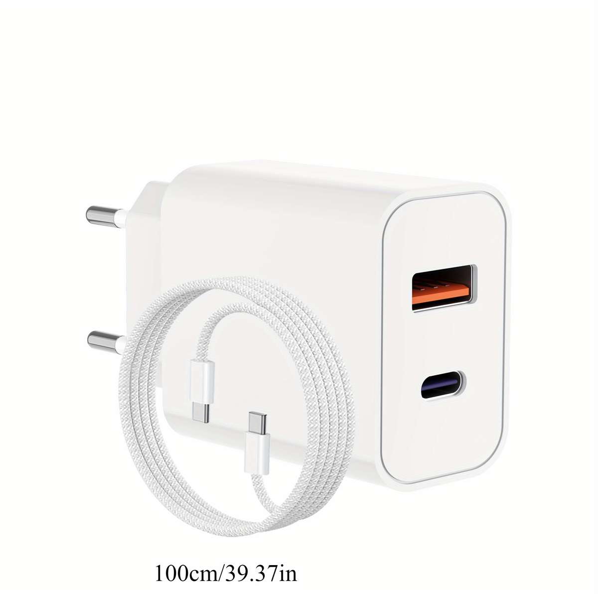 Charger Color White Charger 1M Cable