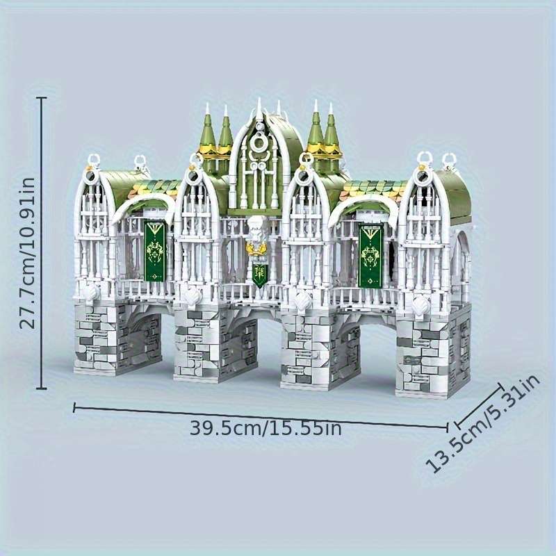 Building Toy Architectural Model Toy Set Model Bk 33241 3950Pcs