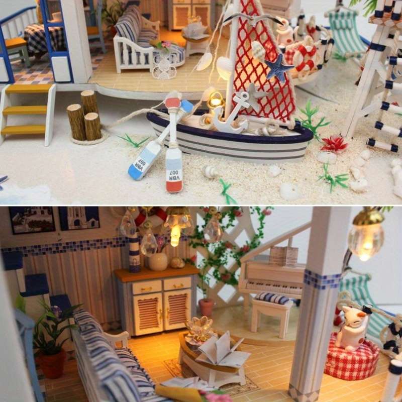 3D Building Model Puzzle Set Model 13844