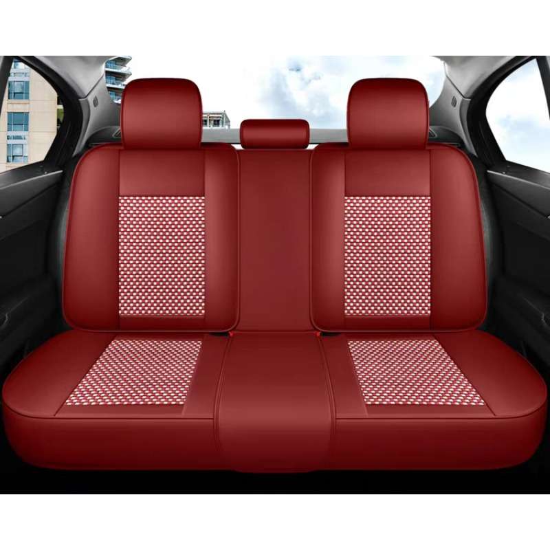 Car Seat Cushion 5Pcs Martha Red