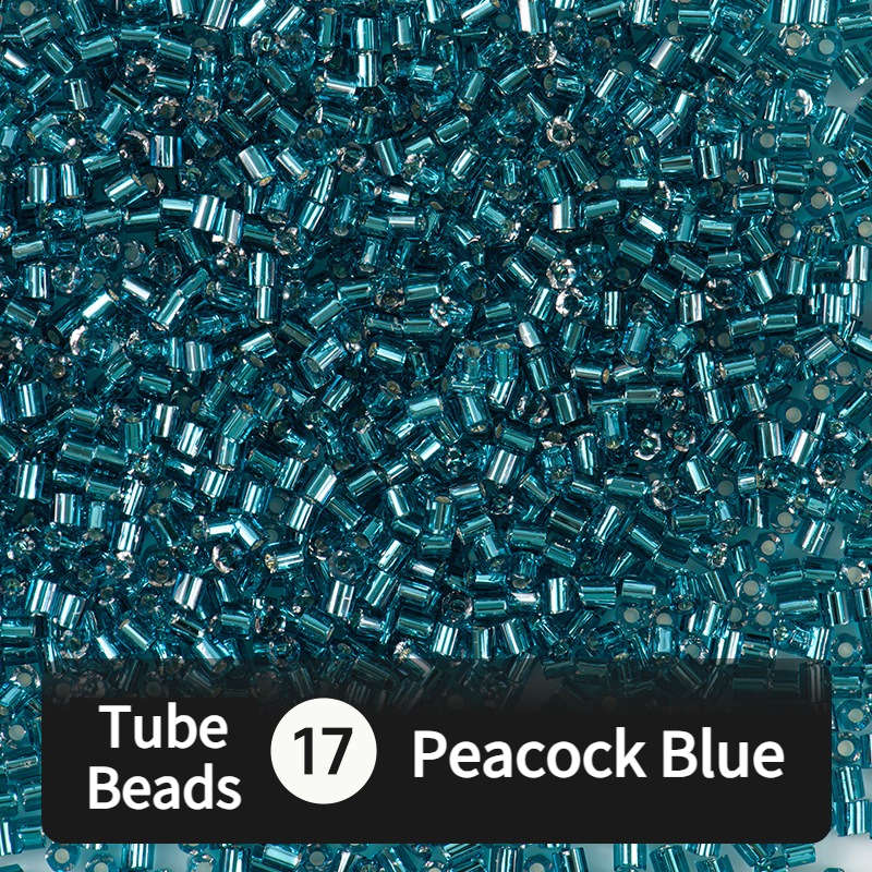 Perler Bead Set Peacock Blue