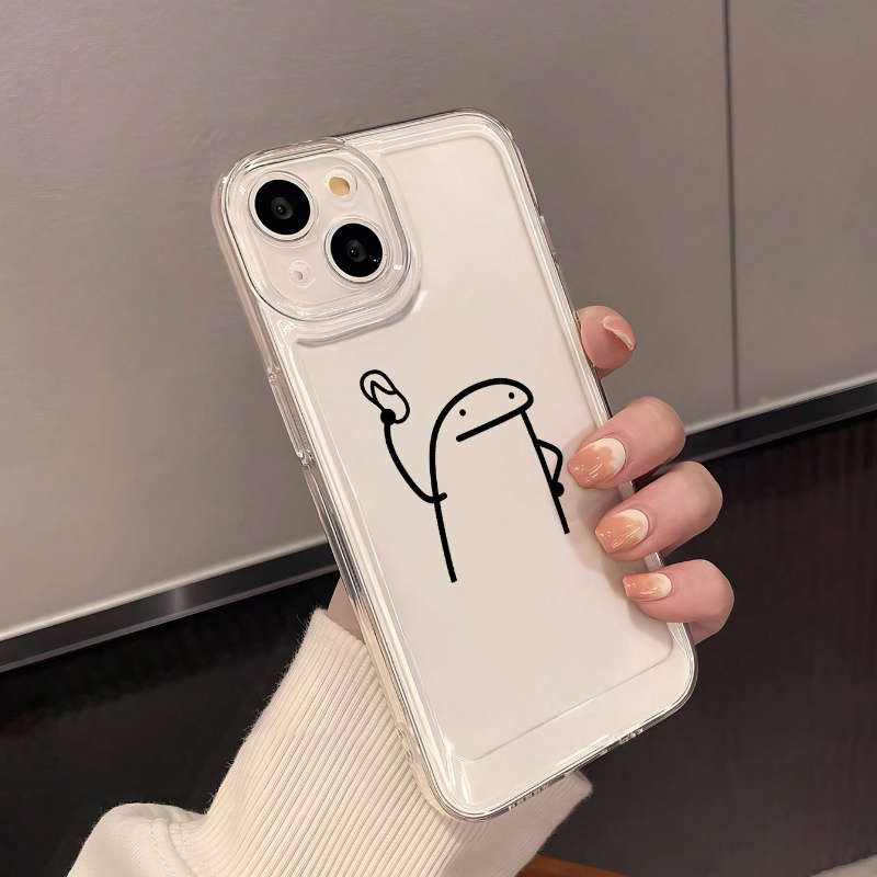 White For iPhone Phone Case