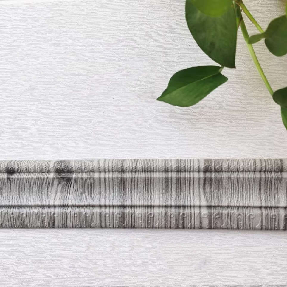 Skirting Board Grey Wood Size 225*5Cm*