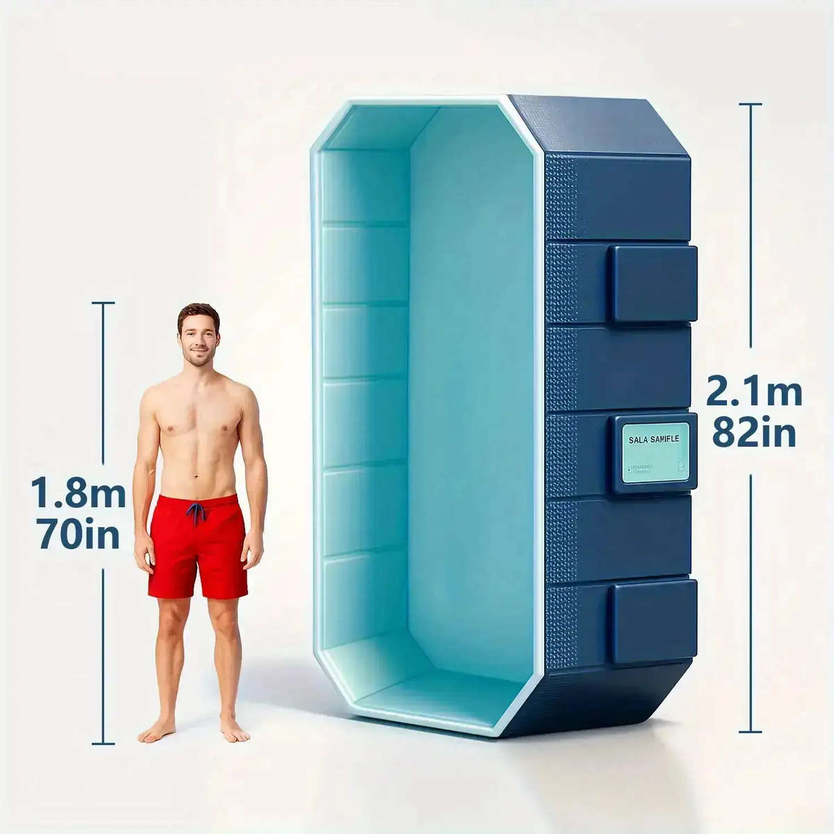 Swimming Pool Color 2.1M Blue A123