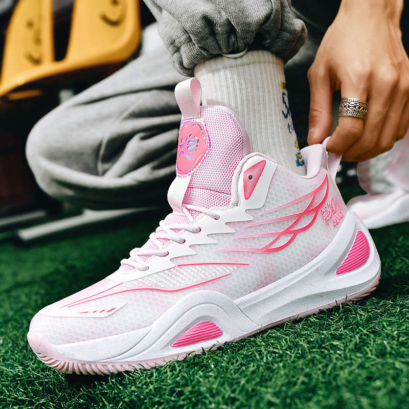 Sneakers White Pink Size Uk 7