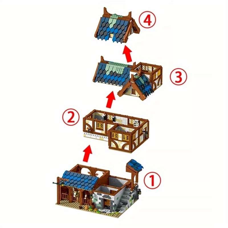 Building Toy Architectural Model Toy Set Color 50105