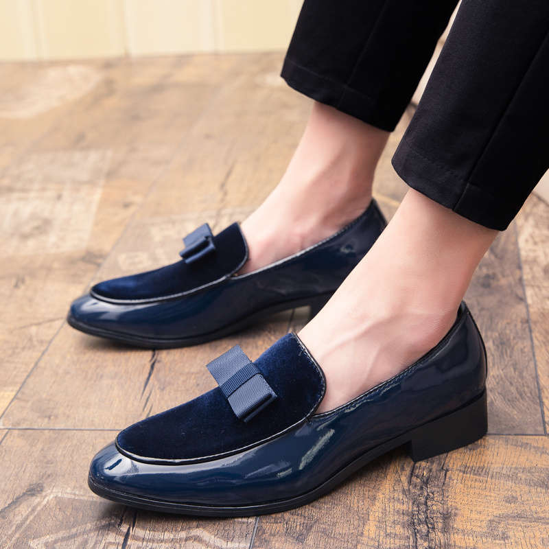 Mens Leather Shoes Color Blue Sizeuk 10